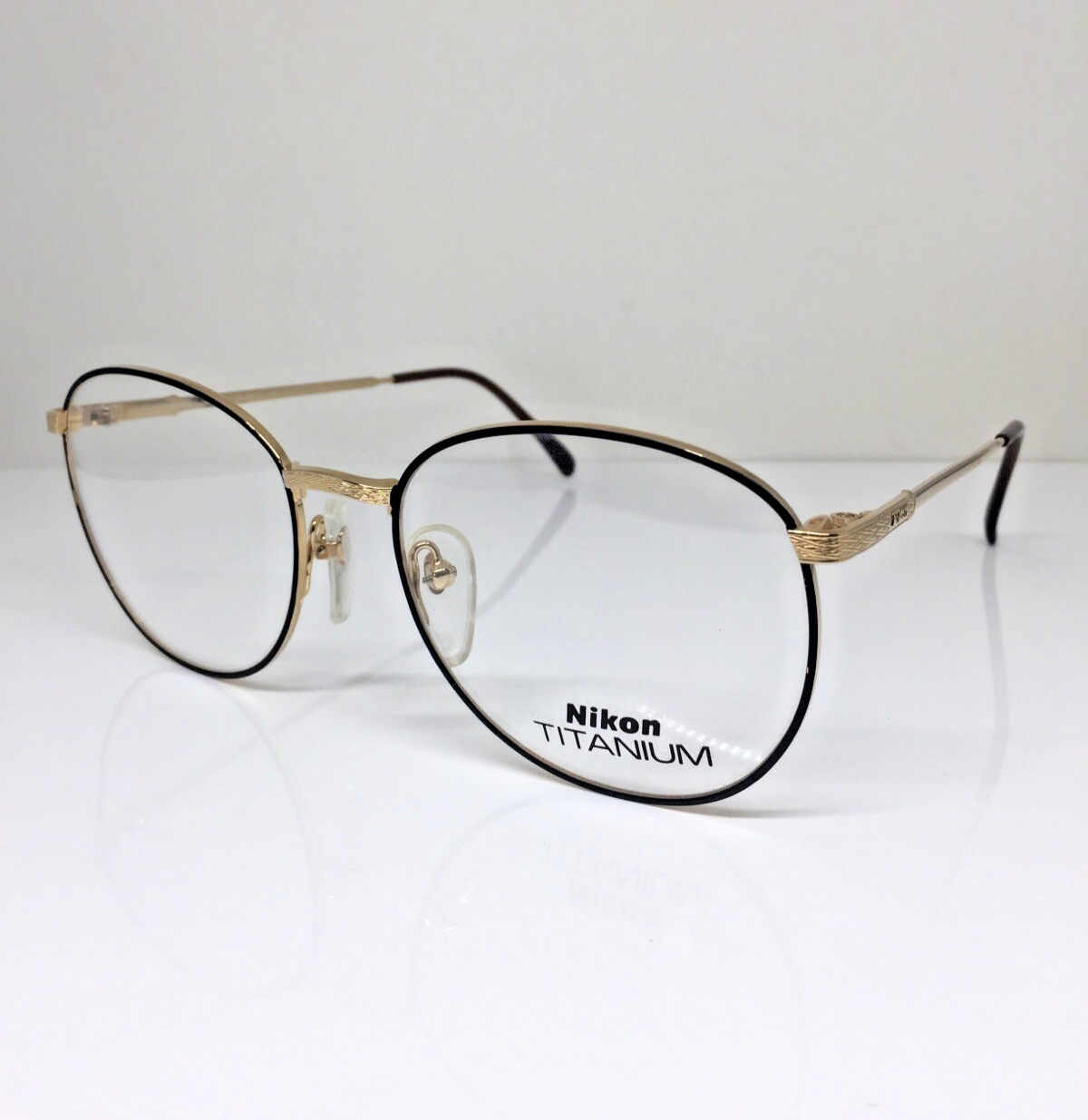 Vintage Nikon NK 4317 Gold Eyeglasses - Super Vision Optical