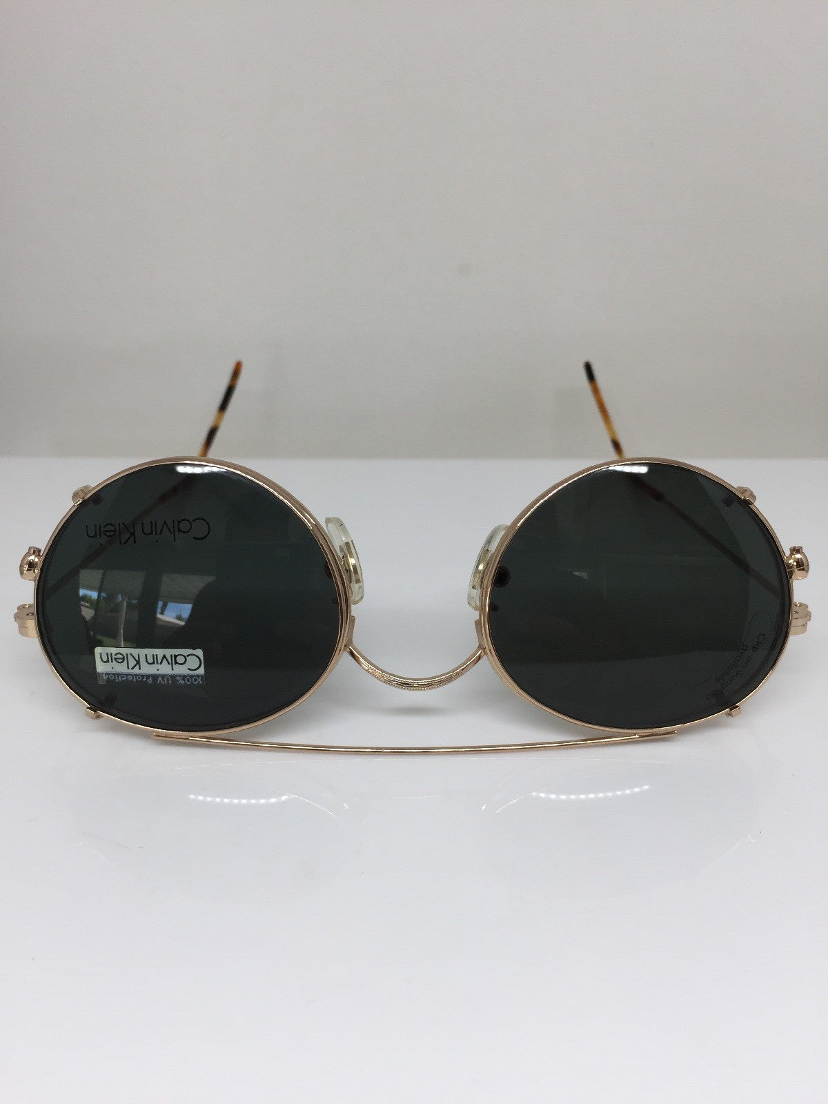 Vintage Calvin Klein CK 225 Gold Sunglasses - Super Vision Optical