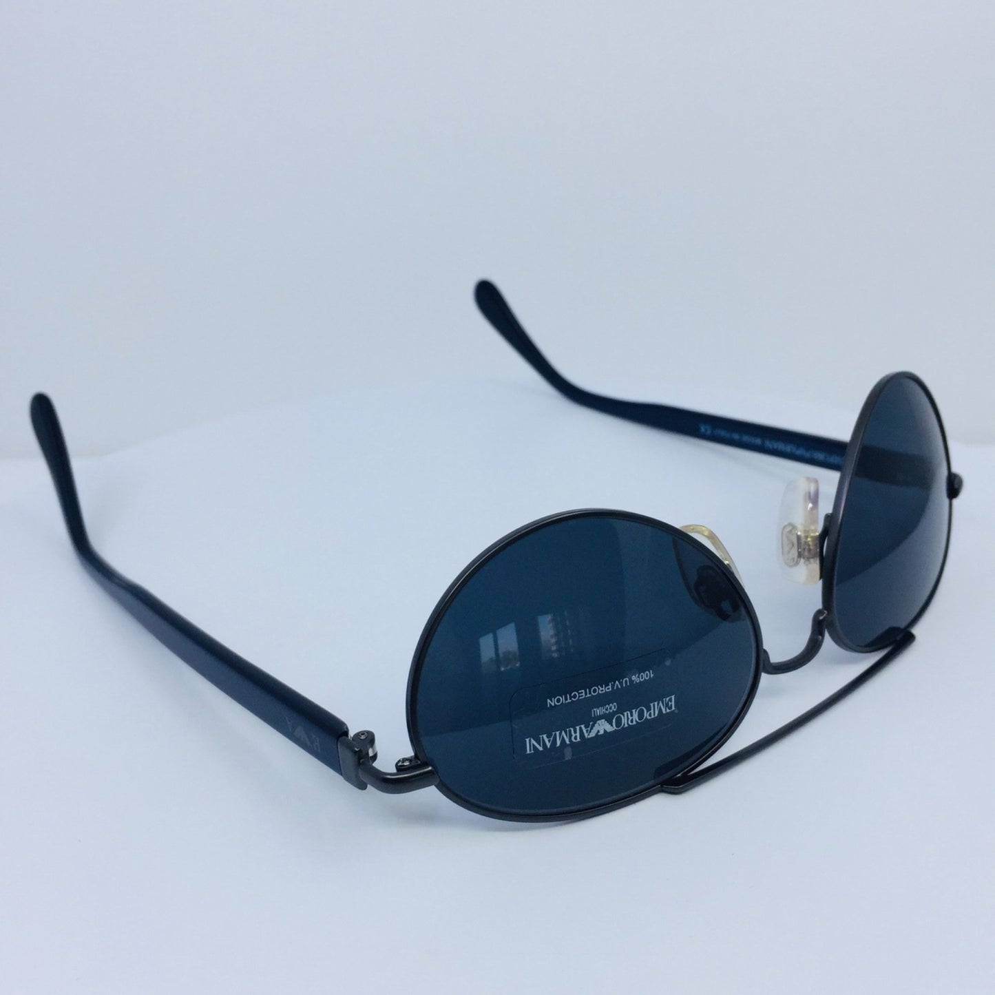 Vintage Emporio Armani EA 092-S Blue Sunglasses - Super Vision Optical