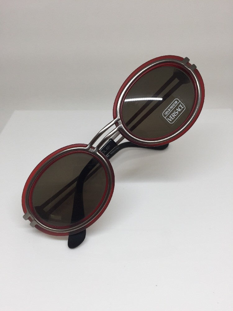 Vintage Versace S28 Gunmetal Sunglasses - Super Vision Optical