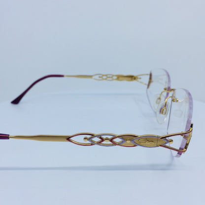 Vintage Cazal MOD 165 Gold Eyeglasses - Super Vision Optical