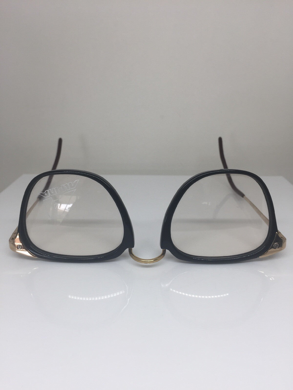 Vintage Alpina FA 9 33 309 03 Black Eyeglasses - Super Vision Optical