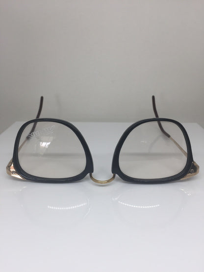 Vintage Alpina FA 9 33 309 03 Black Eyeglasses - Super Vision Optical