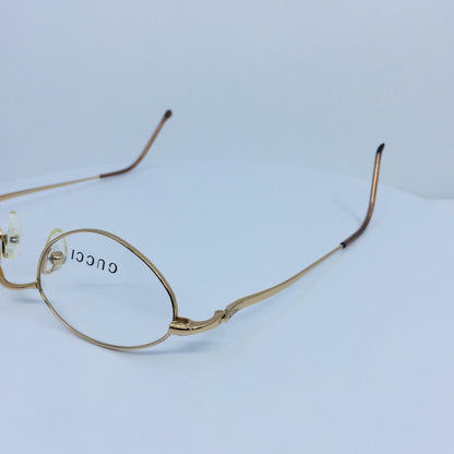 Vintage Gucci GG 2648 Gold Eyeglasses - Super Vision Optical