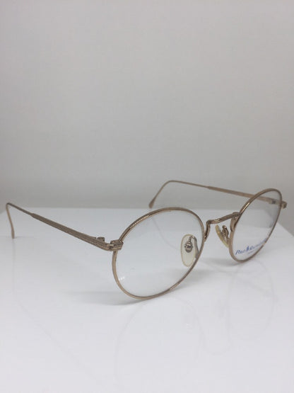 Vintage Ralph Lauren Polo Classic IX By Ralph Lauren Gold Sunglasses - Super Vision Optical