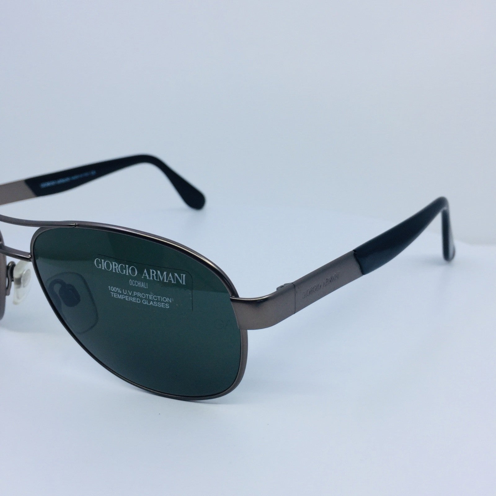 Vintage Giorgio Armani GA 674 Silver Sunglasses - Super Vision Optical
