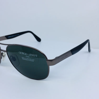 Vintage Giorgio Armani GA 674 Silver Sunglasses - Super Vision Optical