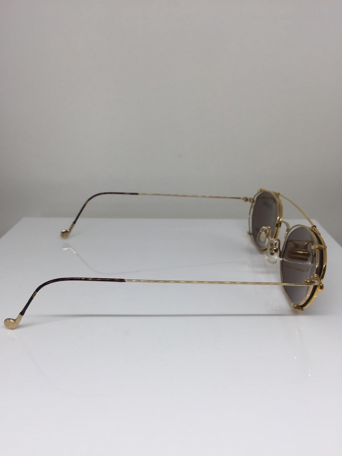 Vintage Calvin Klein CK 138 Gold Sunglasses - Super Vision Optical