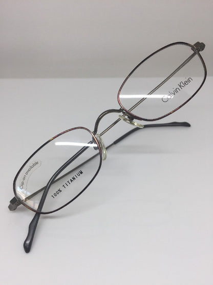 Vintage Calvin Klein CK 515 Tortoise Eyeglasses - Super Vision Optical