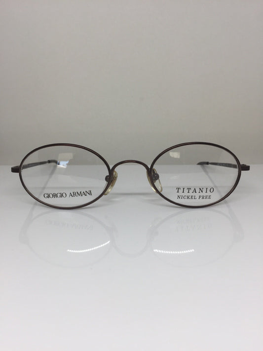 Vintage Giorgio Armani GA 289-T Brown Eyeglasses - Super Vision Optical