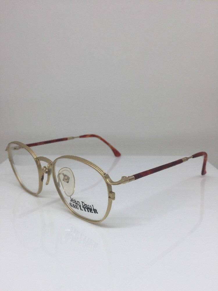 Vintage Jean Paul Gaultier JPG 55-1271 Tortoise Sunglasses - Super Vision Optical