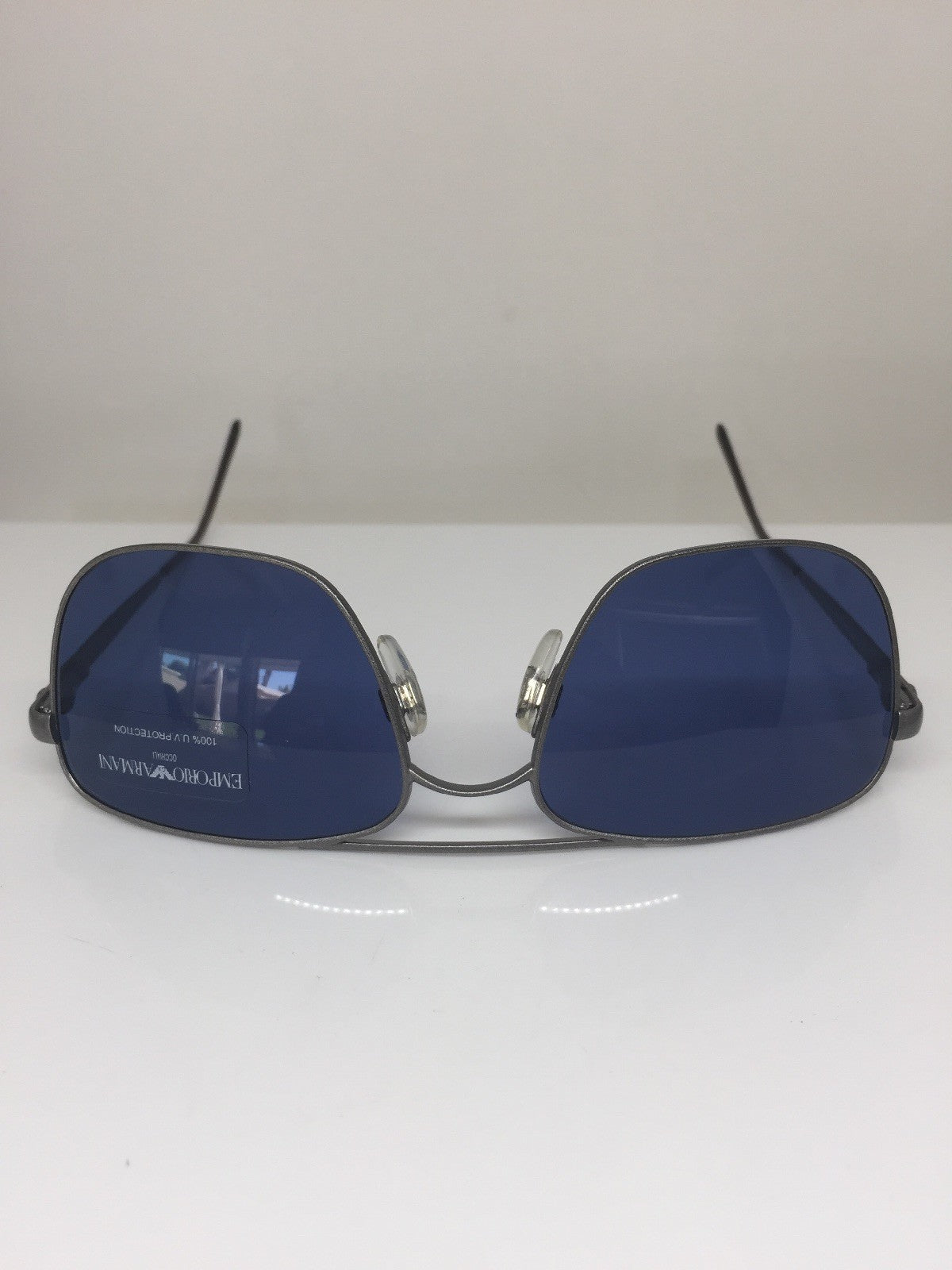 Vintage Emporio Armani EA 159-S Silver Sunglasses - Super Vision Optical