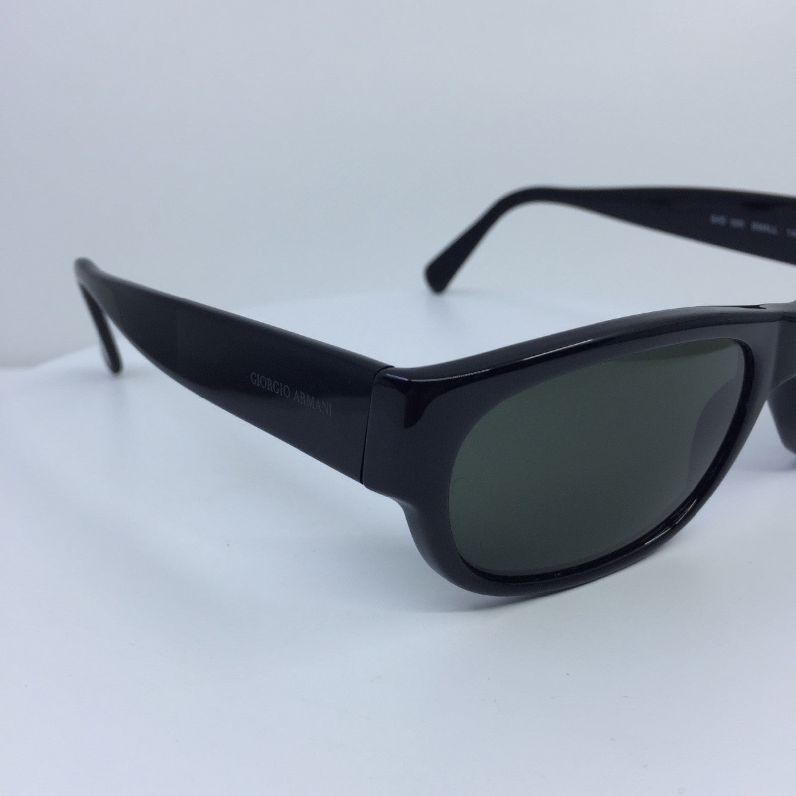 Vintage Giorgio Armani GA 845 Black Sunglasses - Super Vision Optical