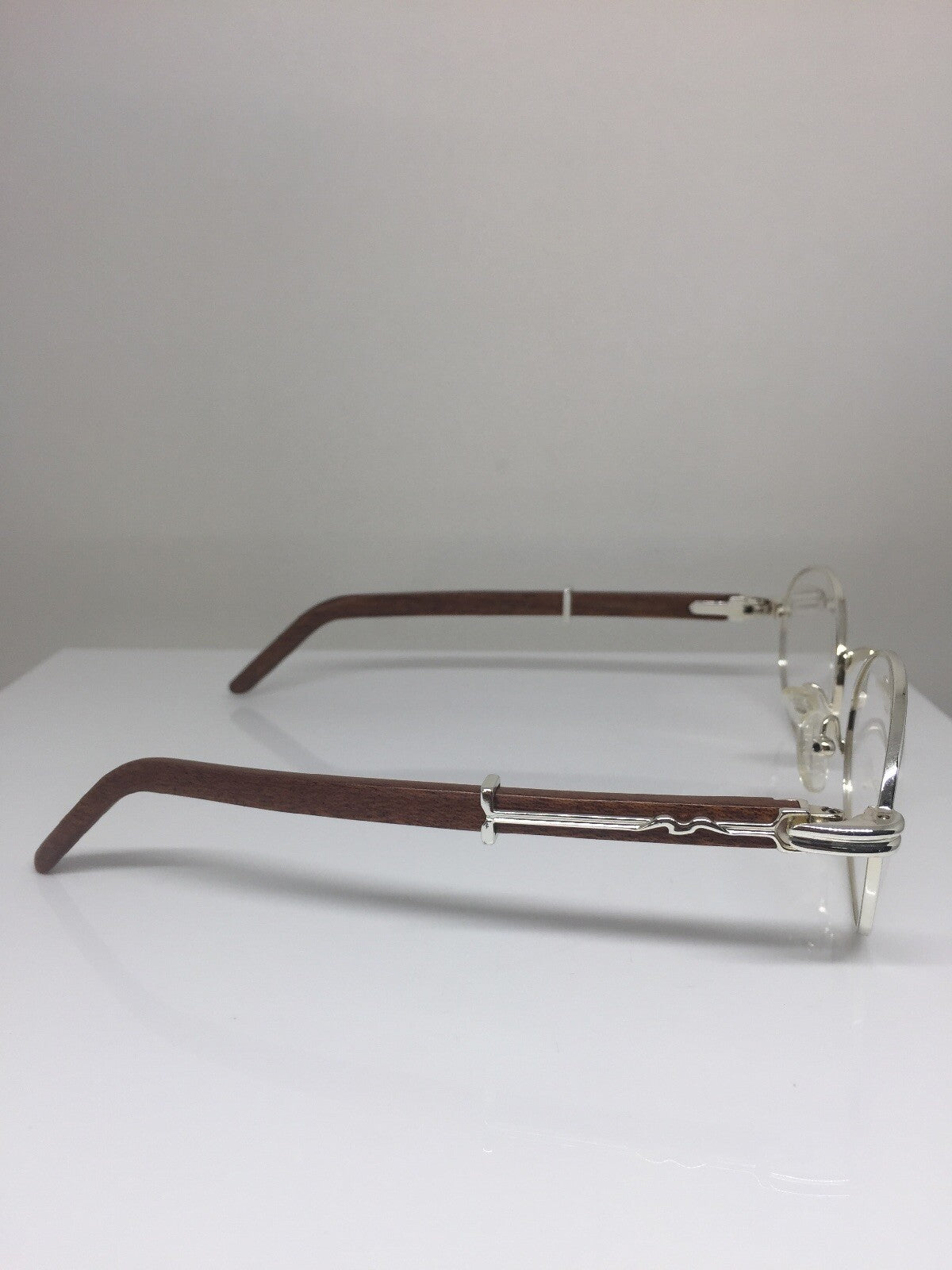 Vintage Kashab by Seagull Kashab by Seagull 46 Silver Eyeglasses - Super Vision Optical