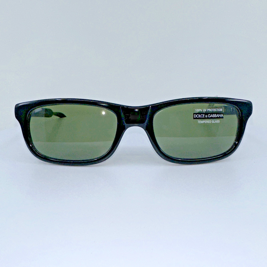 Vintage Dolce & Gabbana DG 709S Black Sunglasses - Super Vision Optical