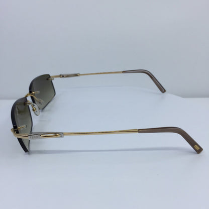 Vintage Fred Lunettes Fred Cayman F6 Solaire 201 Sunglasses Gold Sunglasses - Super Vision Optical