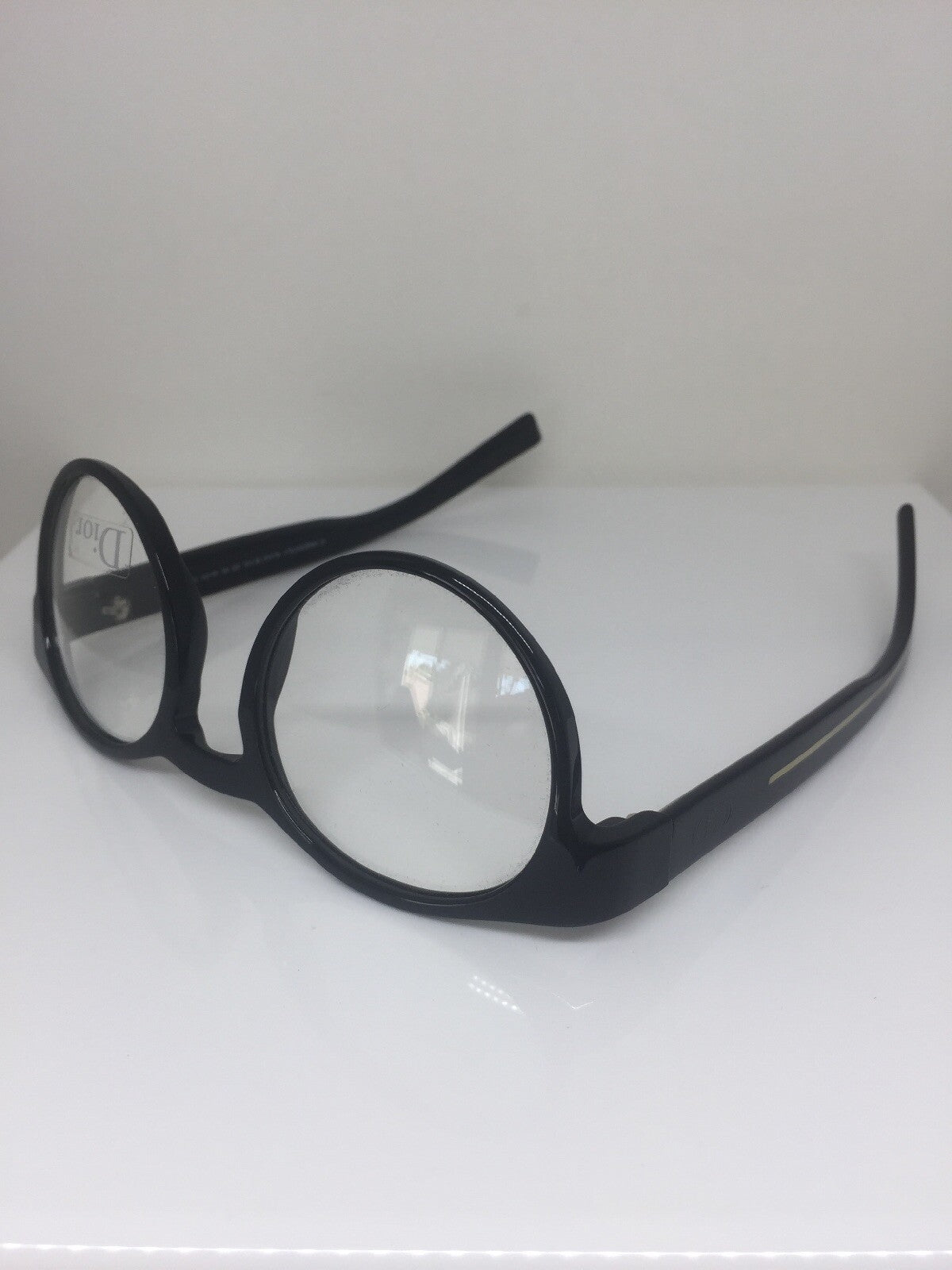 Vintage Christian Dior Black Tie 11/S Black Eyeglasses - Super Vision Optical