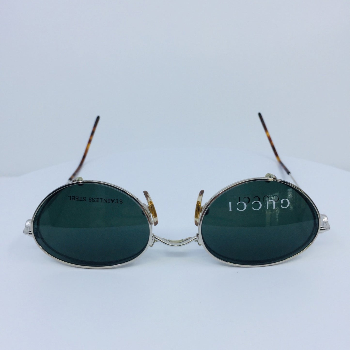 Vintage Gucci GG 2624 Silver Eyeglasses - Super Vision Optical