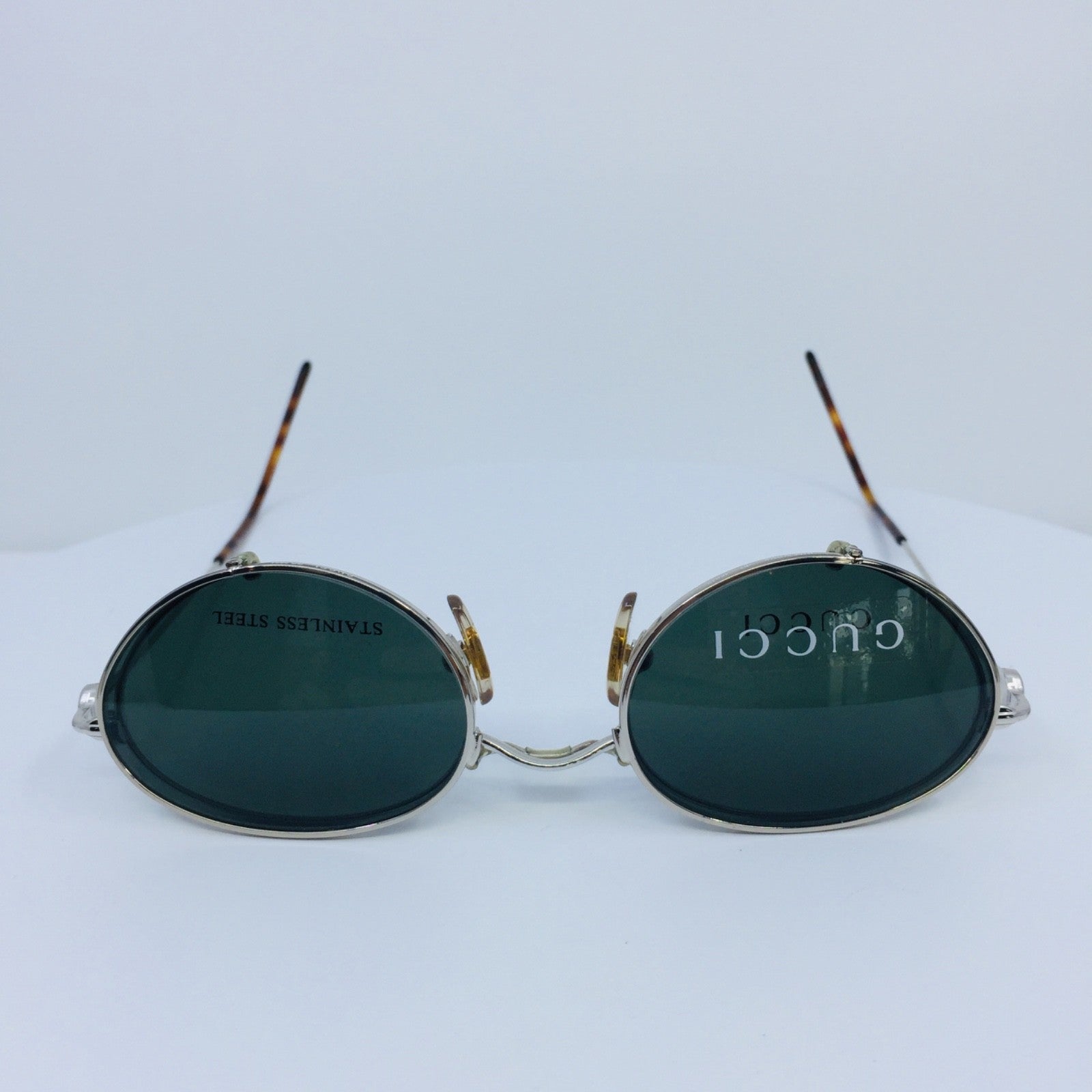Vintage Gucci GG 2624 Silver Eyeglasses - Super Vision Optical