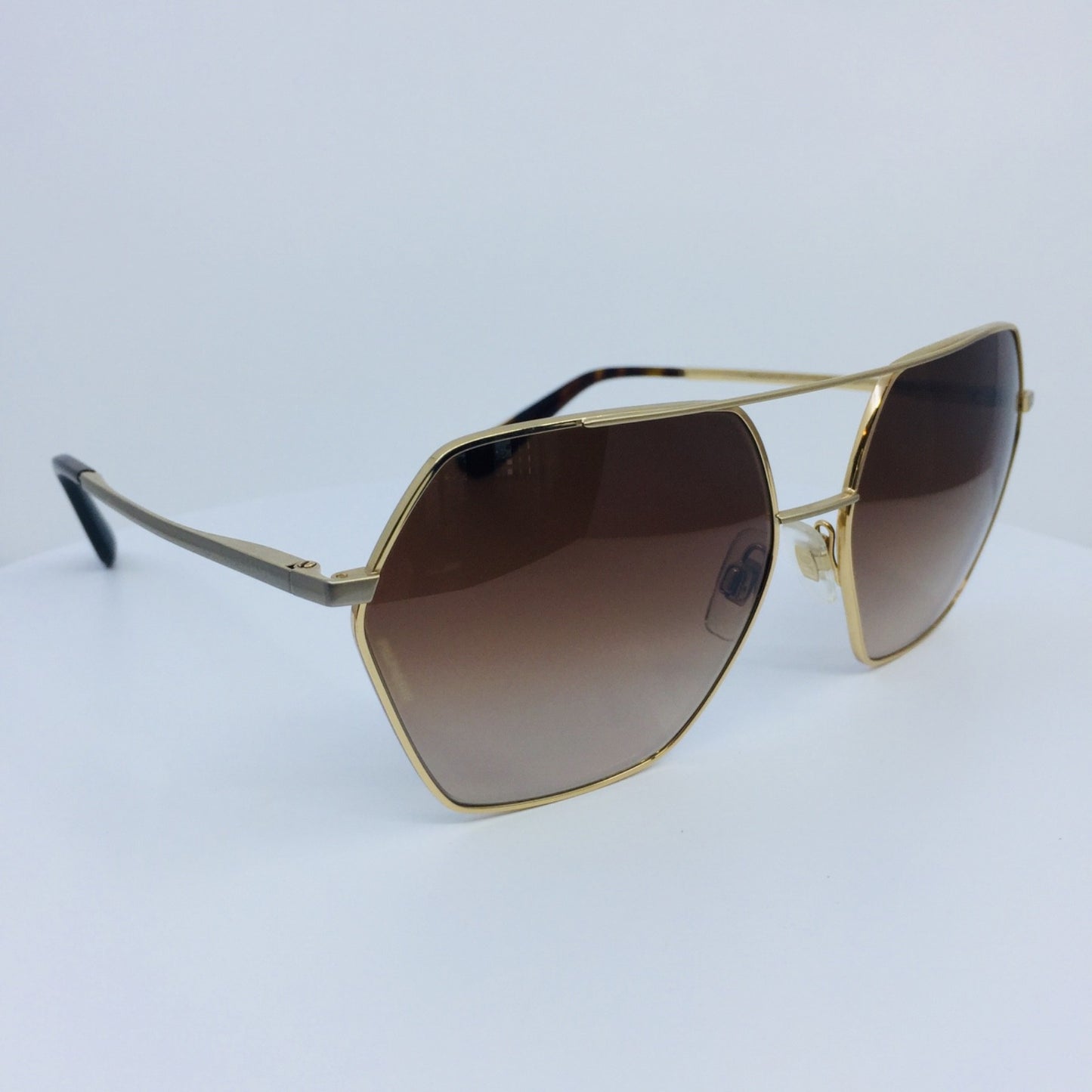Vintage Dolce & Gabbana DG 2157 Gold Sunglasses - Super Vision Optical