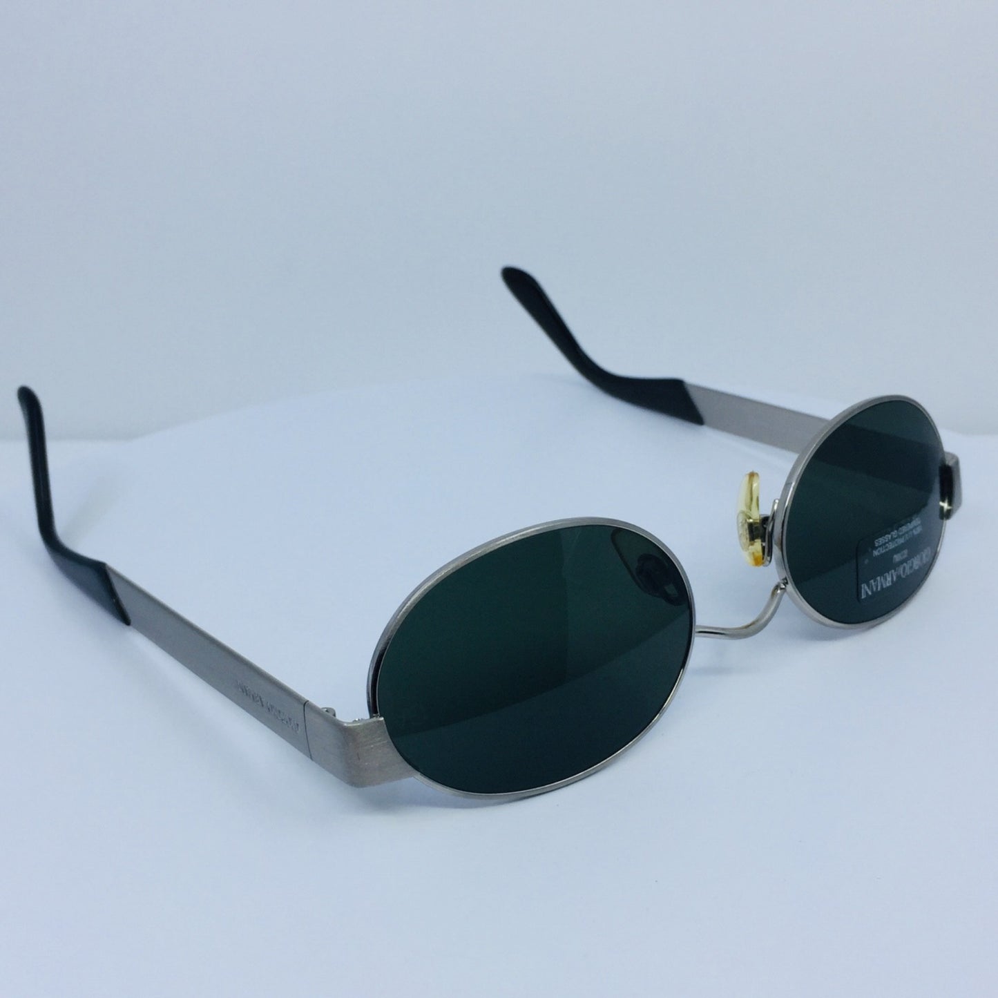 Vintage Giorgio Armani GA 662 Silver Sunglasses - Super Vision Optical
