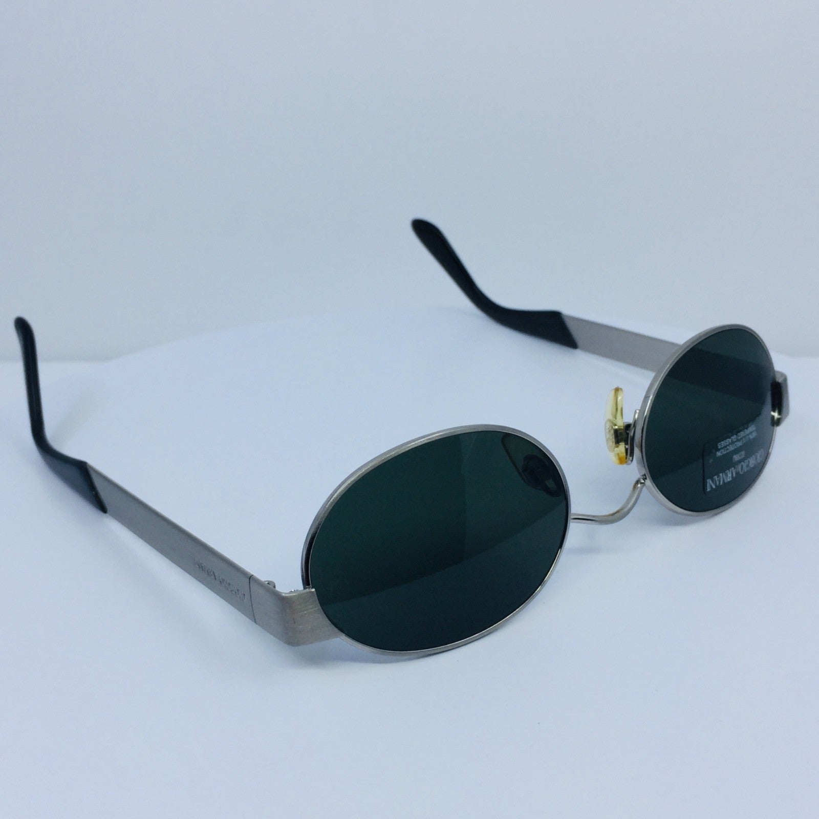 Vintage Giorgio Armani GA 662 Silver Sunglasses - Super Vision Optical