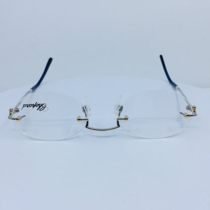 Vintage Chopard CHOPARD M. C 046 Silver Eyeglasses - Super Vision Optical