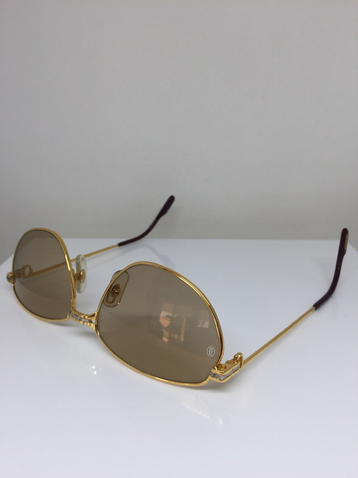 Vintage Cartier Panthere Windsor Gold Sunglasses - Super Vision Optical