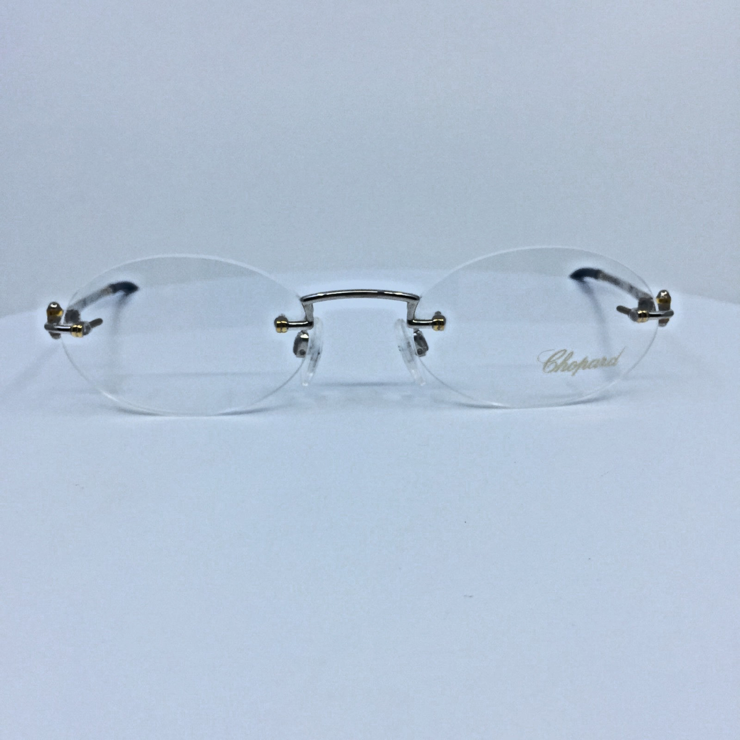 Vintage Chopard CHOPARD M. C 046 Silver Eyeglasses - Super Vision Optical