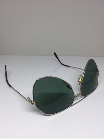 Vintage Cartier Aviator Gold Sunglasses - Super Vision Optical