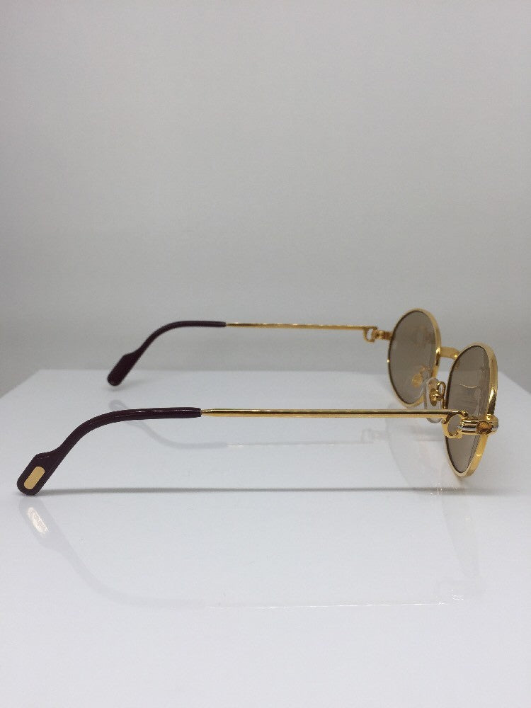 Vintage Cartier Saint Honore Limited Series Gold Sunglasses - Super Vision Optical