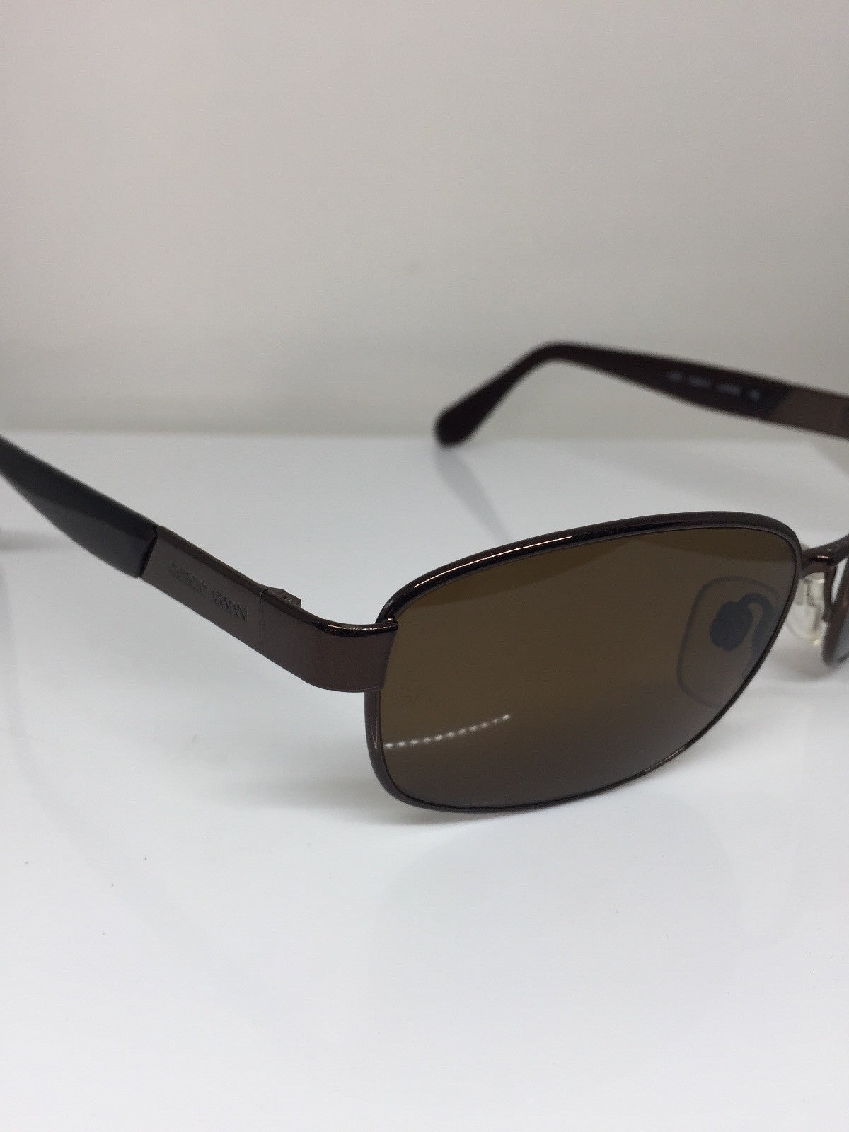 Vintage Giorgio Armani GA 1501-P Brown Sunglasses - Super Vision Optical