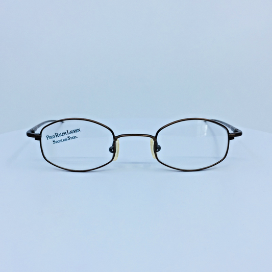 Vintage Polo Ralph Lauren POLO 357 Brown Eyeglasses - Super Vision Optical