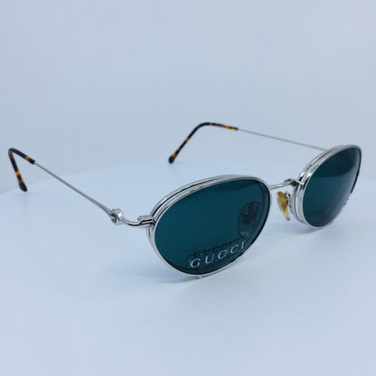 Vintage Gucci GG 2624 Silver Eyeglasses - Super Vision Optical