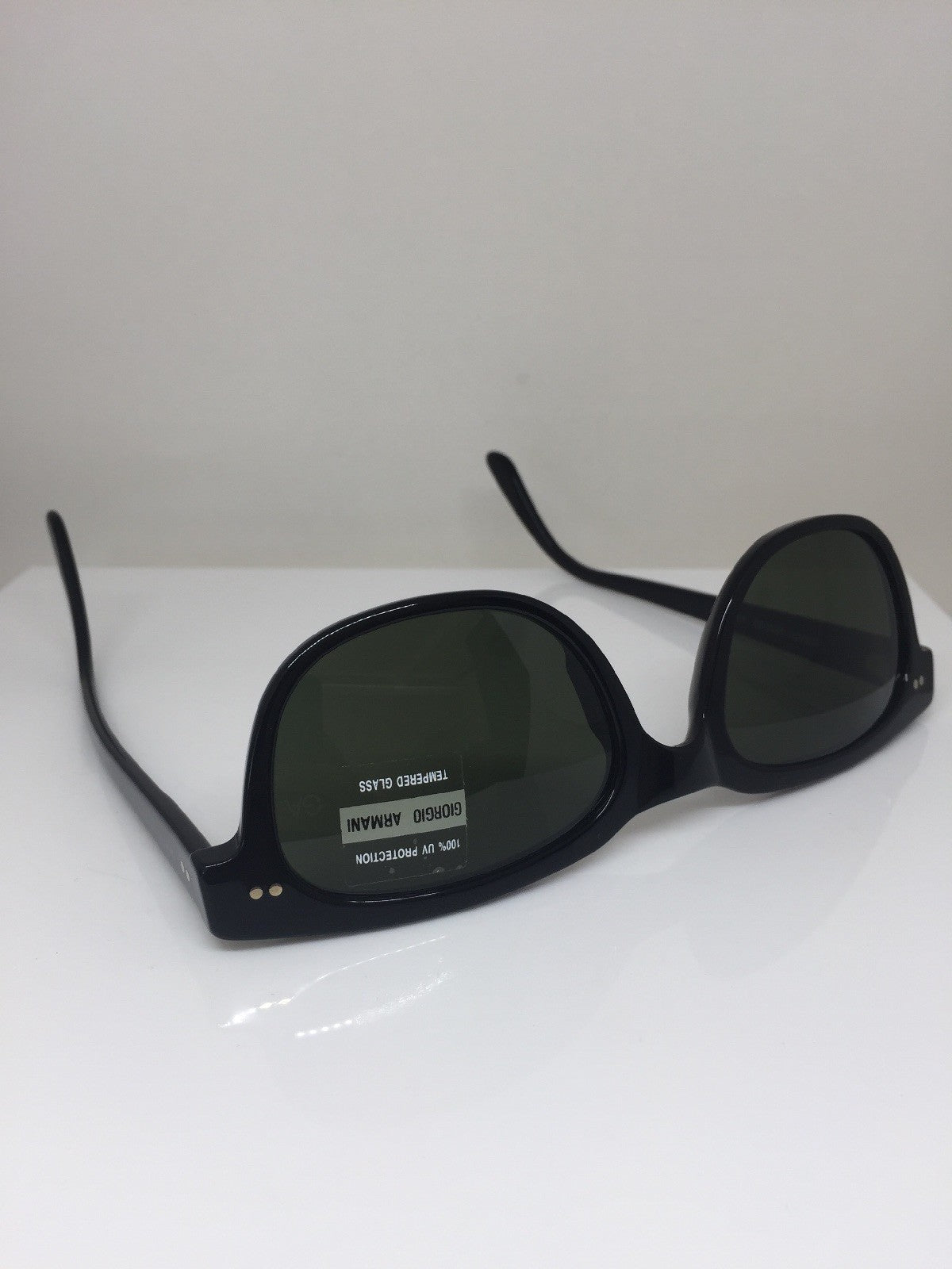 Vintage Giorgio Armani GA 376-S Black Sunglasses - Super Vision Optical