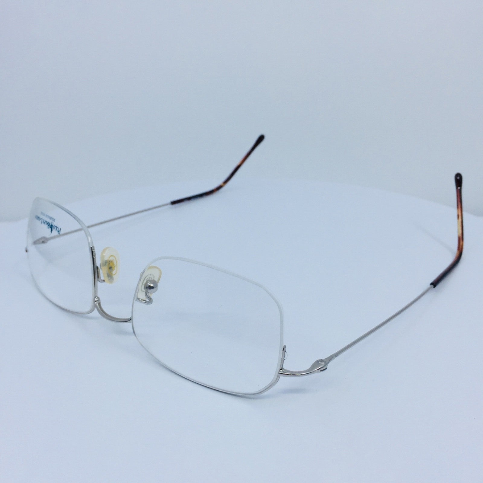 Vintage Polo Ralph Lauren POLO 397 Silver Eyeglasses - Super Vision Optical