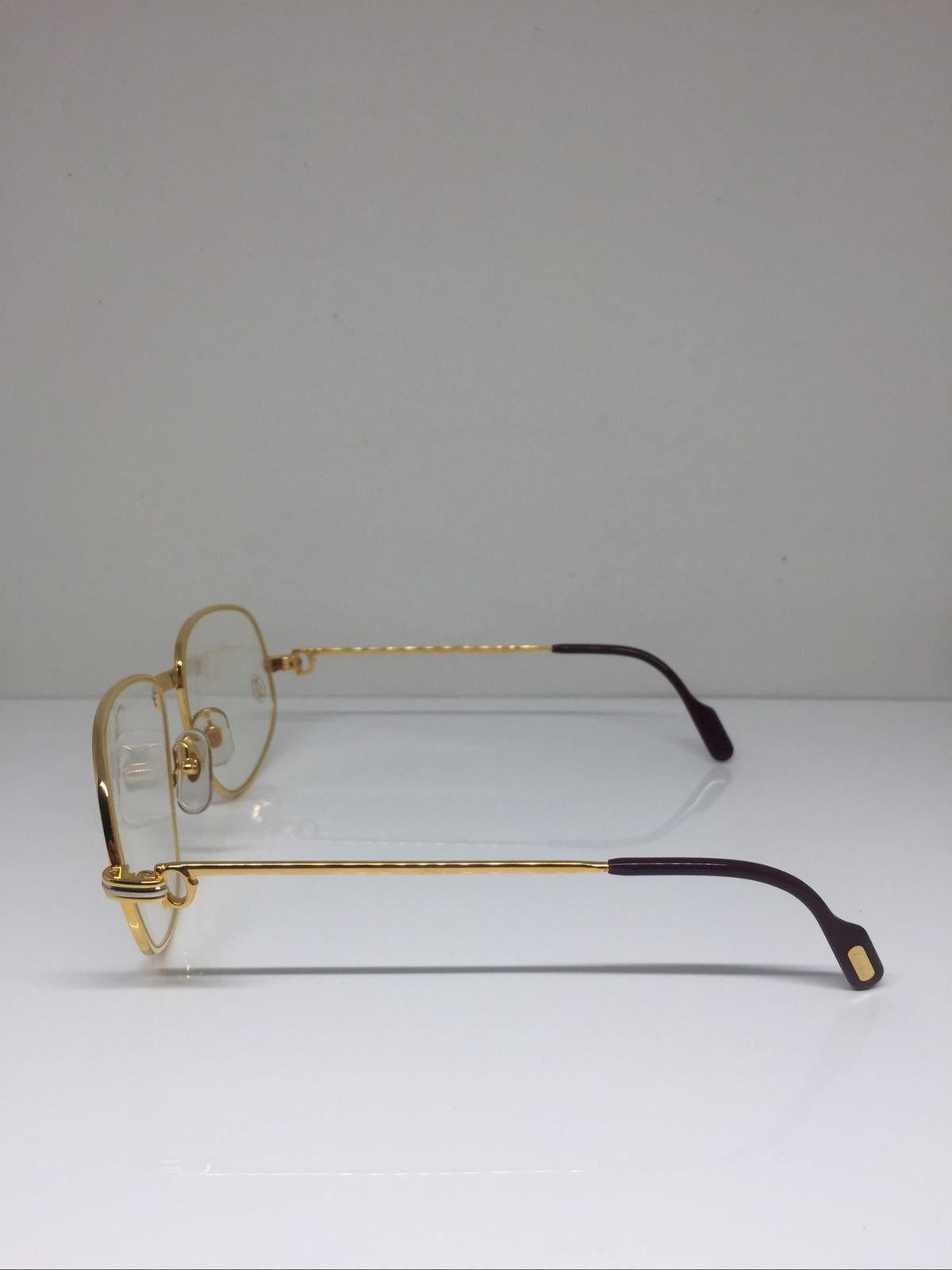 Vintage Cartier Romance Louis Cartier Gold Eyeglasses - Super Vision Optical