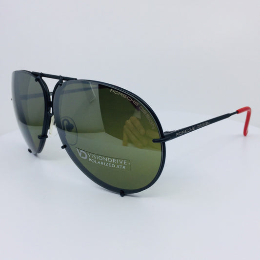Vintage Porsche Design P8478 Black Sunglasses - Super Vision Optical