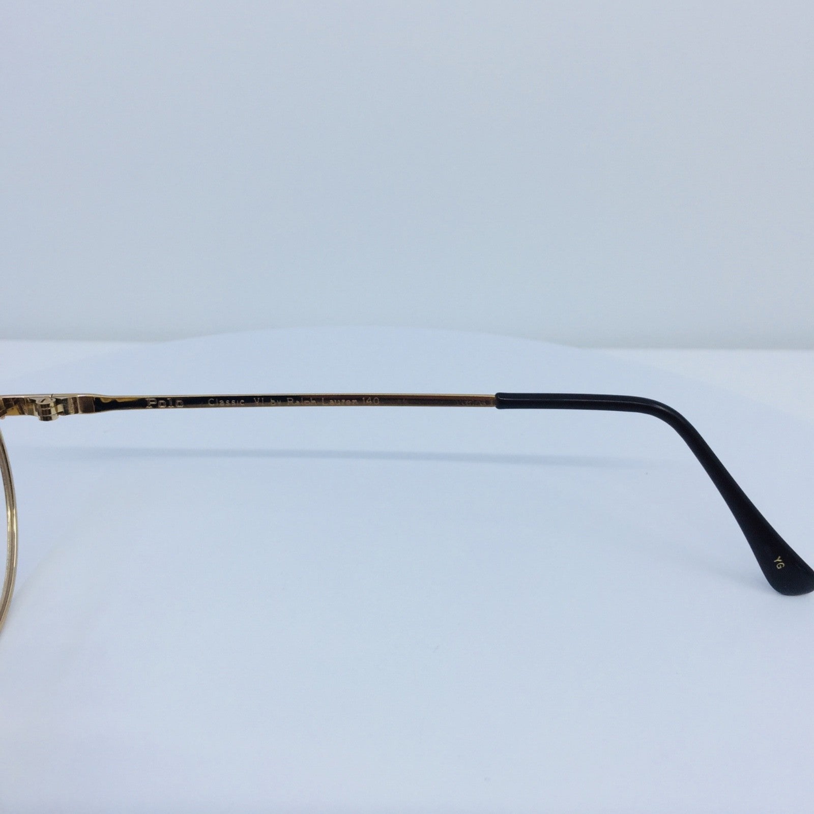 Vintage Polo Ralph Lauren Polo Ralph Lauren Polo Classic VI Gold Eyeglasses - Super Vision Optical