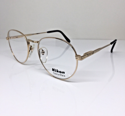 Vintage Nikon NK 4526 Gold Eyeglasses - Super Vision Optical
