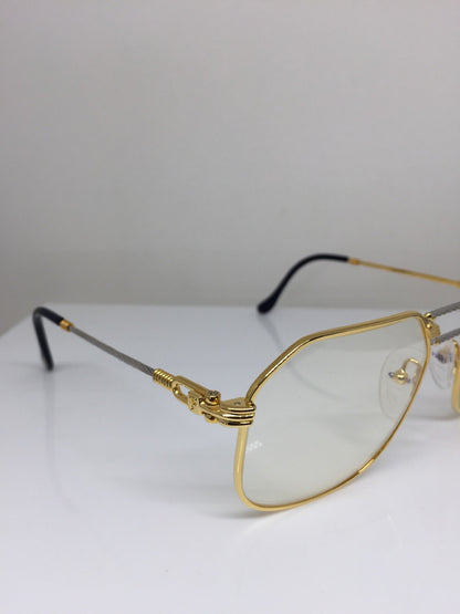 Vintage Fred Lunettes Cap Horn Gold Eyeglasses - Super Vision Optical