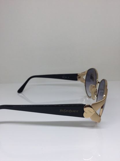 Vintage Saint Laurent YSL 6044 Gold Sunglasses - Super Vision Optical