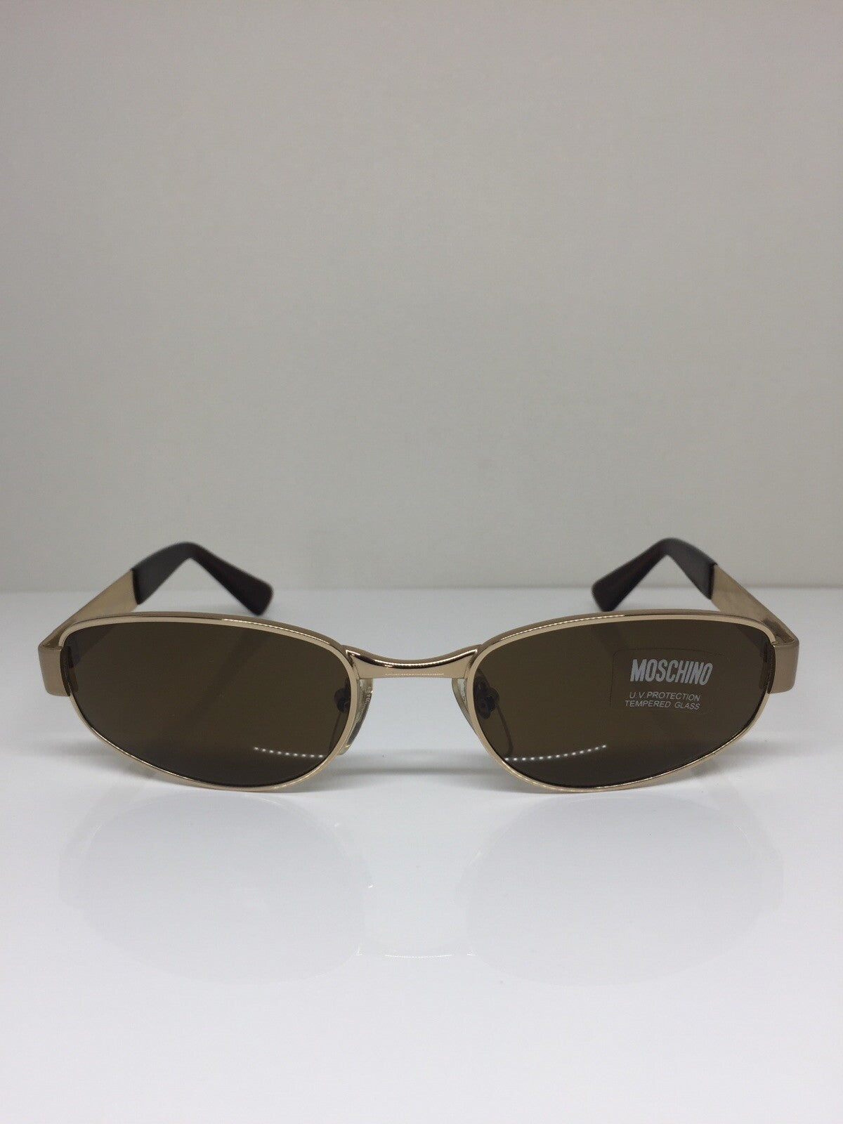 Vintage Persol Moschino M. 3063-S Gold Sunglasses - Super Vision Optical
