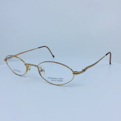 Vintage Gucci GG 2648 Gold Eyeglasses - Super Vision Optical