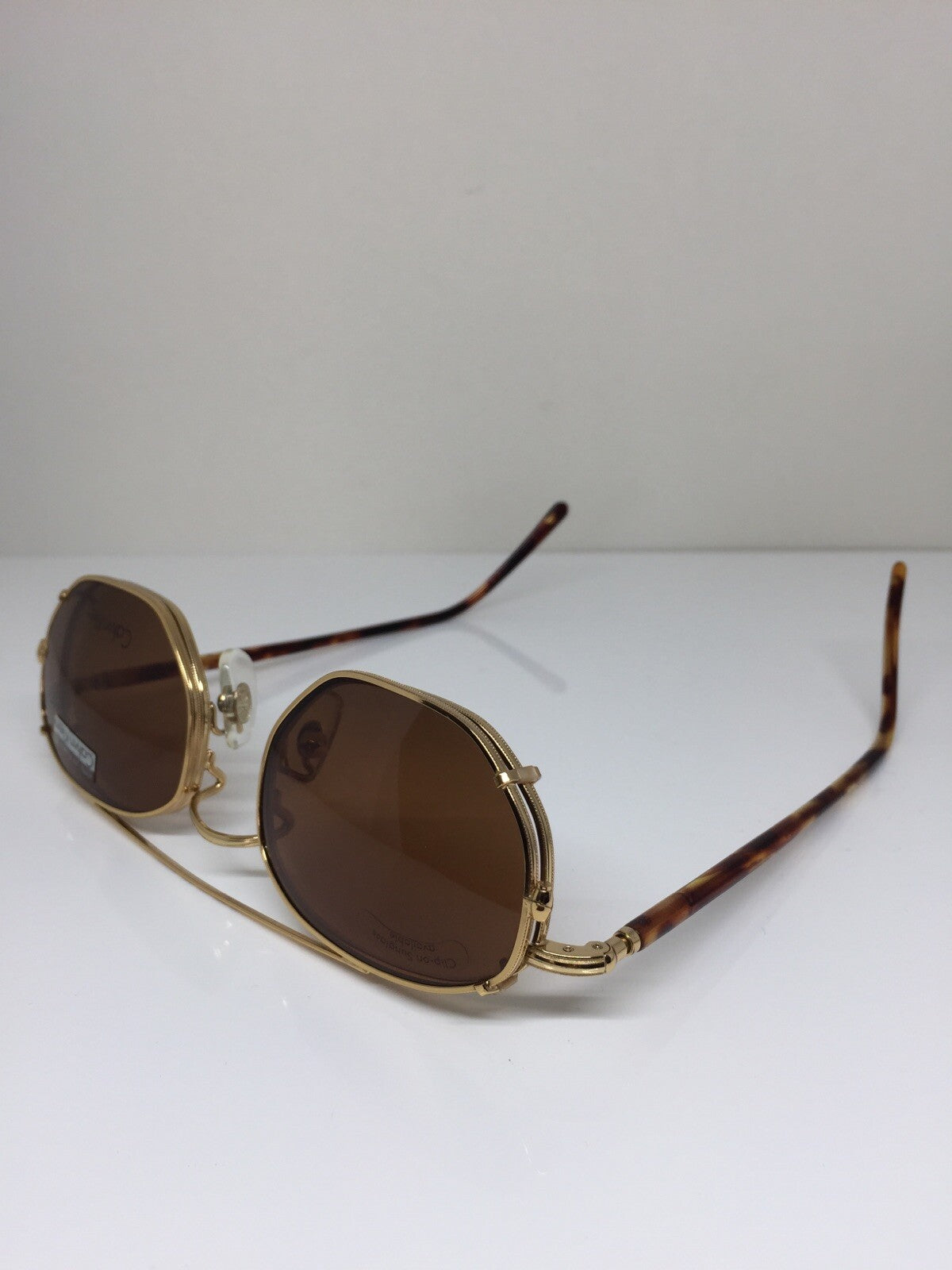 Vintage Calvin Klein CK 232 Gold Sunglasses - Super Vision Optical