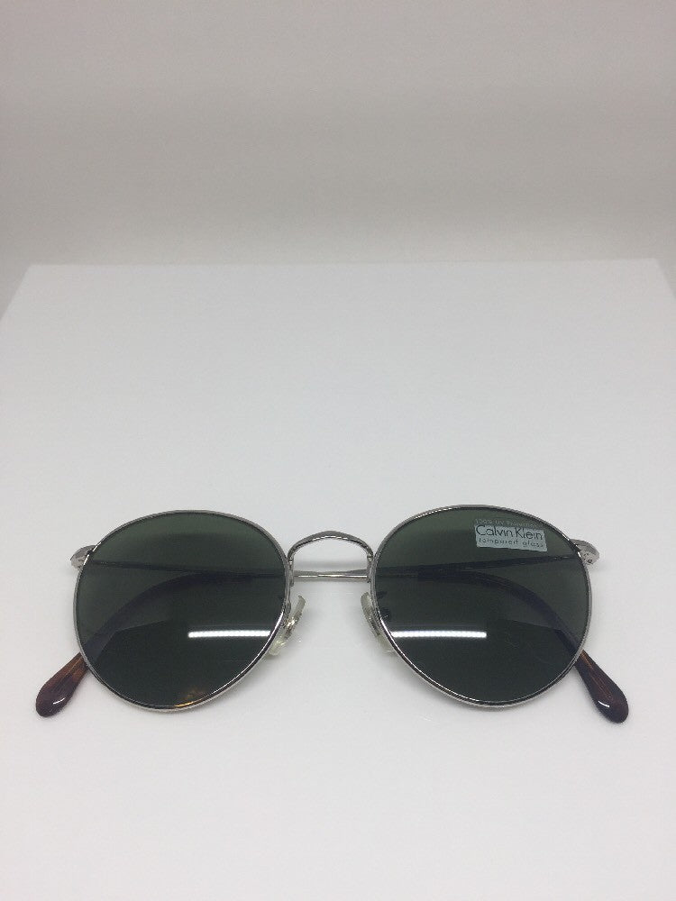 Vintage Calvin Klein CK 120-S Silver Sunglasses - Super Vision Optical