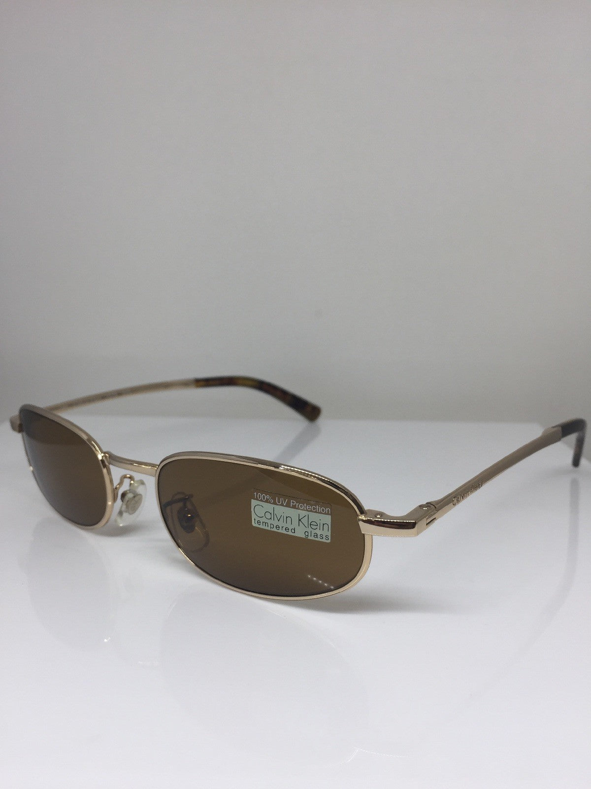 Vintage Calvin Klein CK 157-S Gold Sunglasses - Super Vision Optical