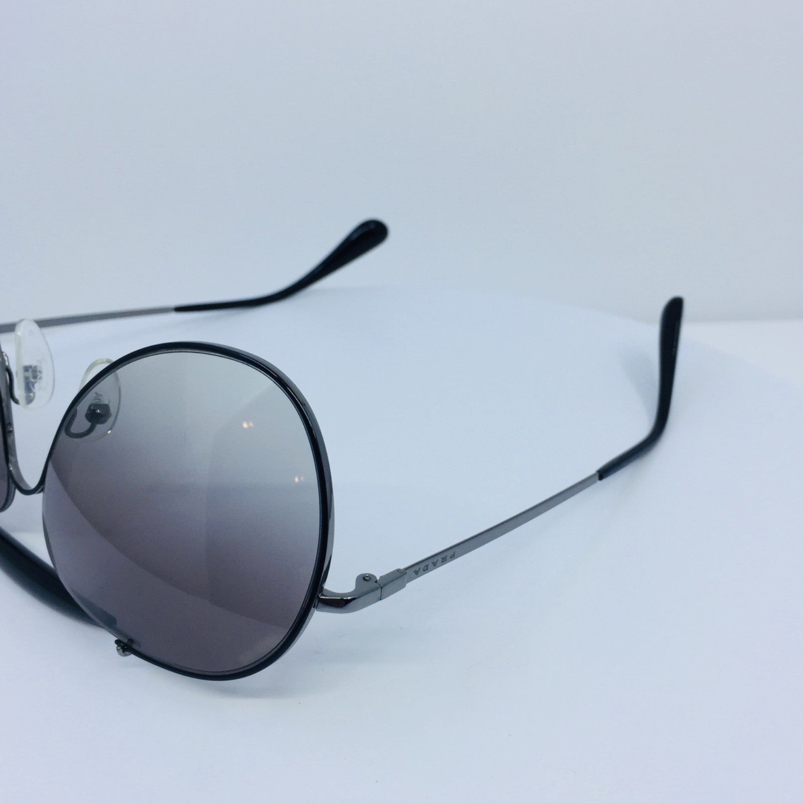 Vintage Prada Prada SPR 56S Gunmetal Sunglasses - Super Vision Optical