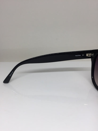 Vintage Blinde By Richard Walker Routine Black Sunglasses - Super Vision Optical
