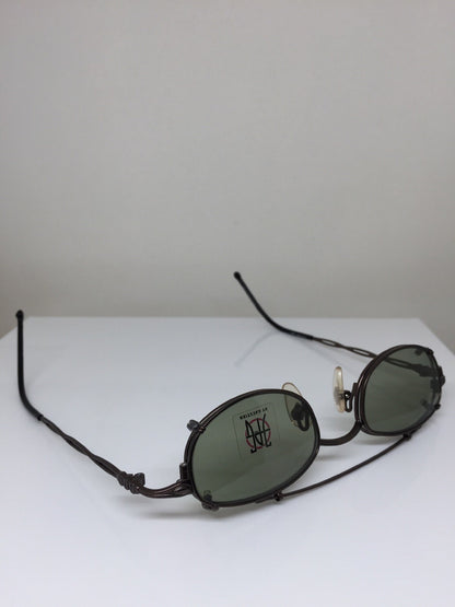 Vintage Jean Paul Gaultier JPG 57-0005 Brown Eyeglasses - Super Vision Optical